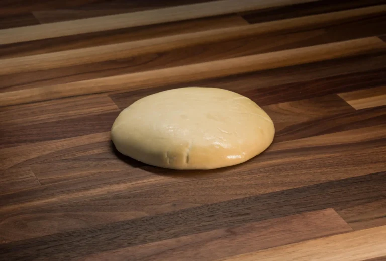 skin on dough