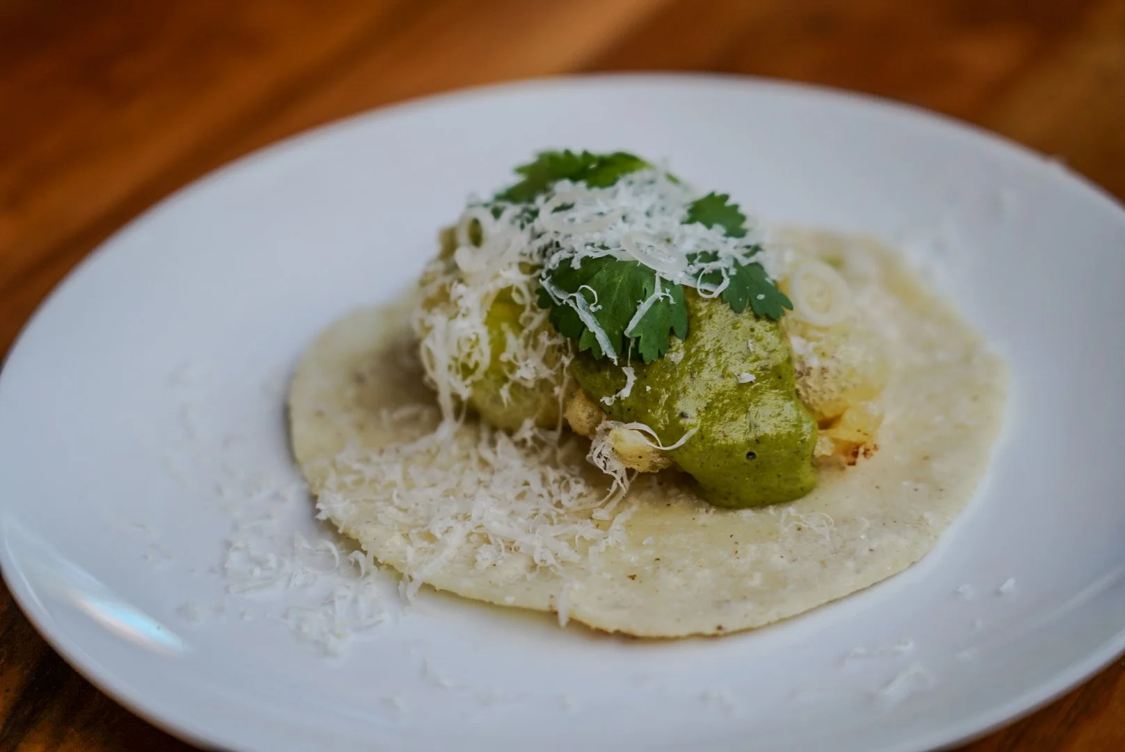 Ricotta Blossom Taco