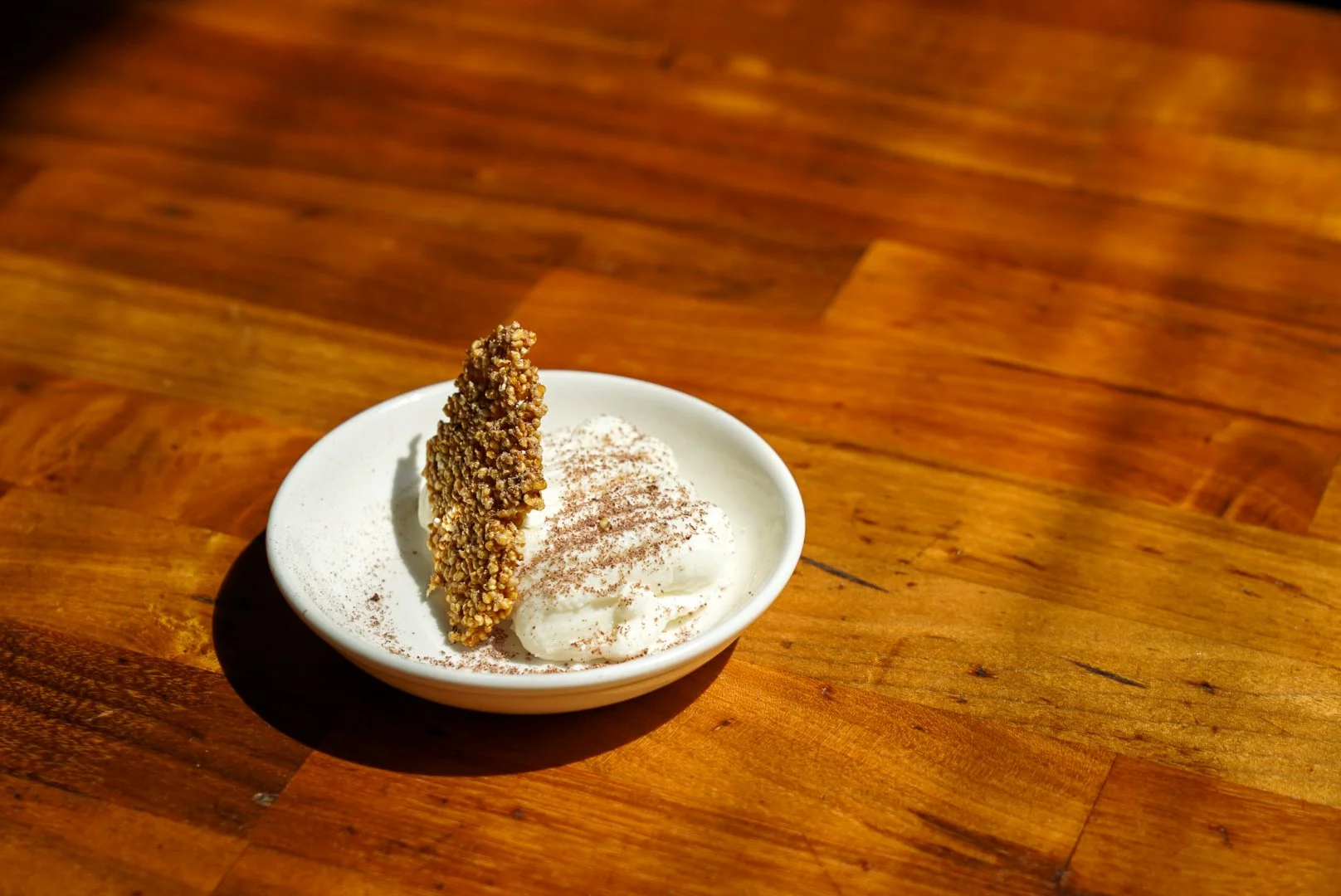 Whipped Ricotta with Hot Honey Brittle