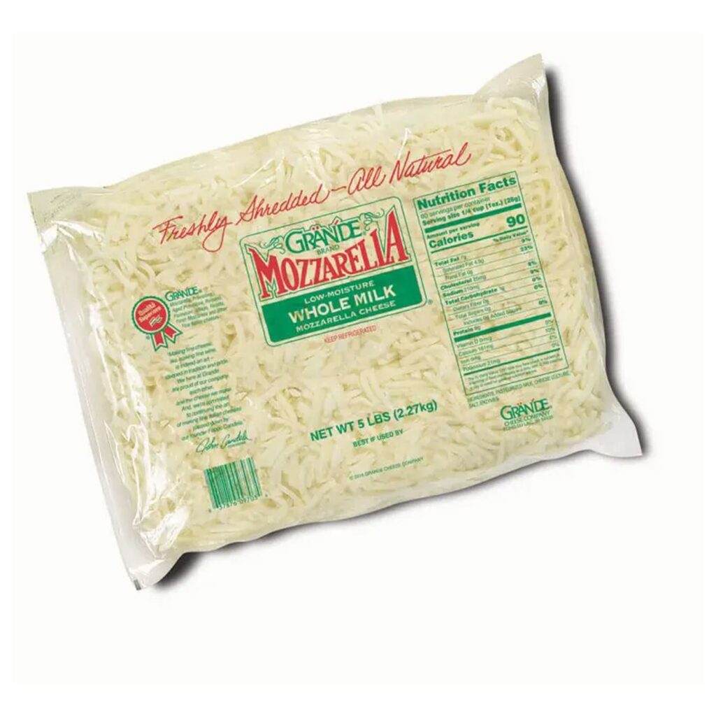 00703-Afino by Grande Mozzarella WM Shred 2.27 kg